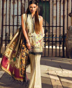 Lawn dress by elan M#L 125