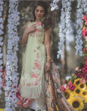 Lawn dress by rang rasiya Model # L 1167