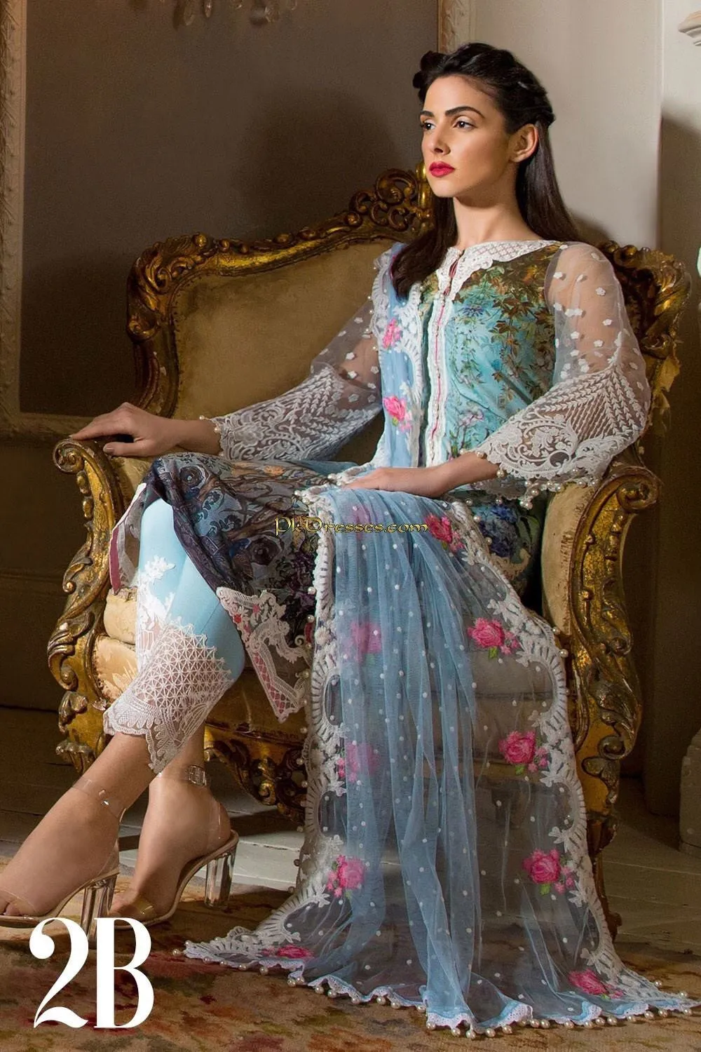 Lawn dress by sobia nazir M#L 95