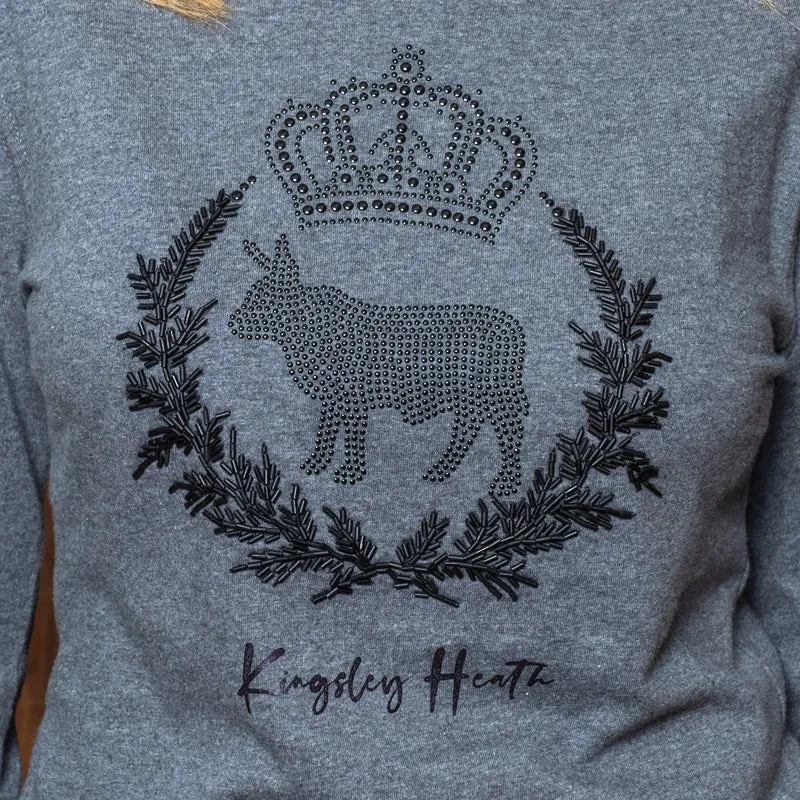 Luxe Crest Longsleeve Tee Jackal