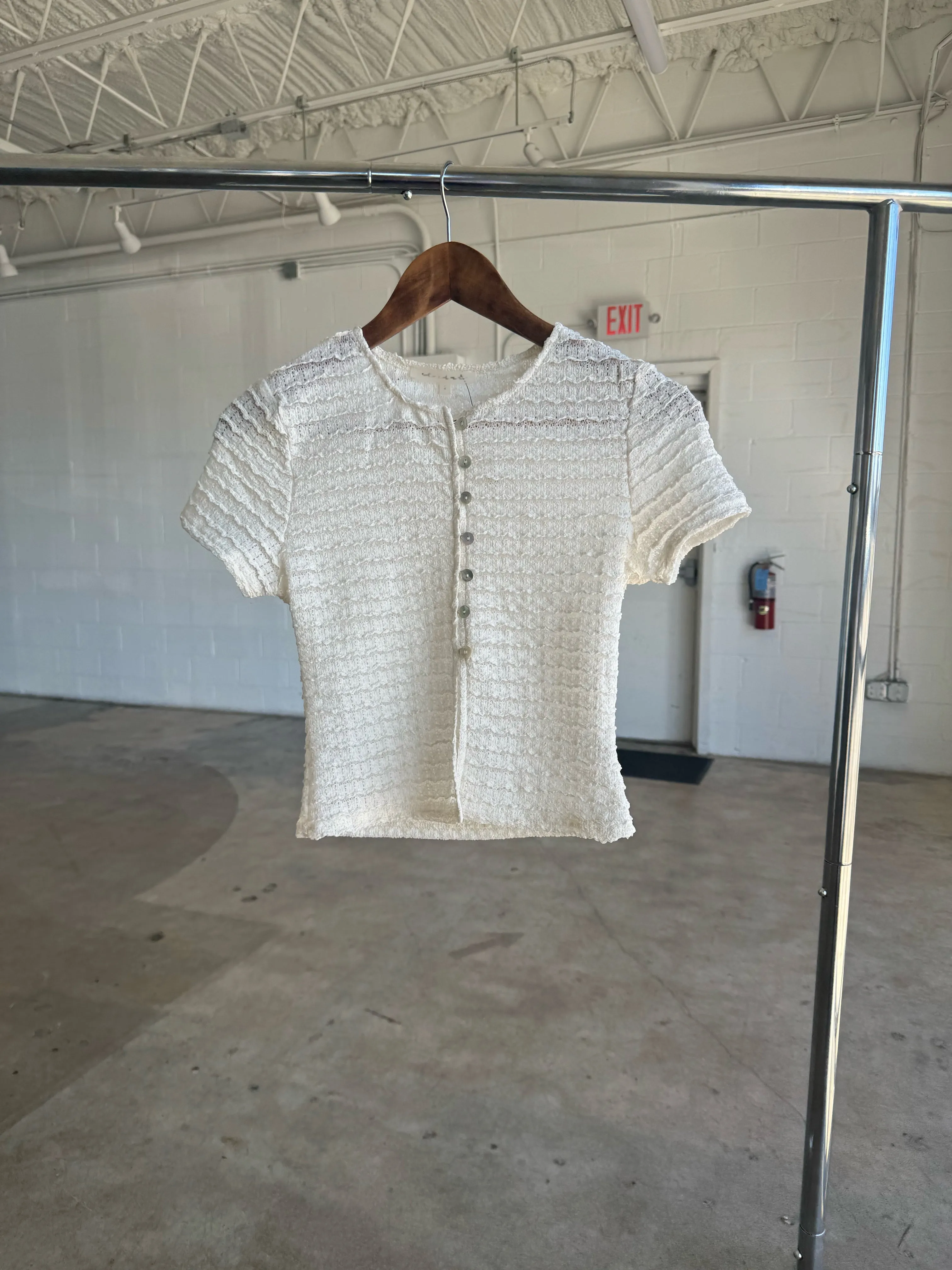 Magnolia Top - Ivory