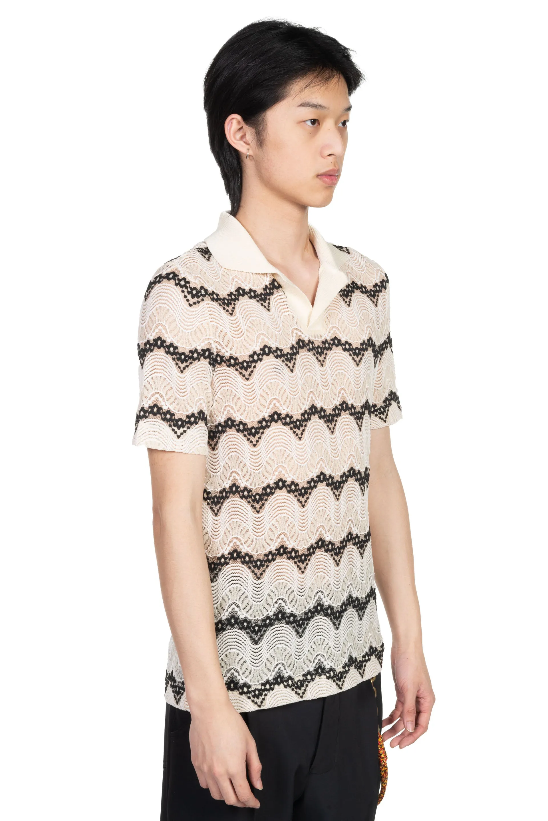 Majorca Sheer Collar Knit