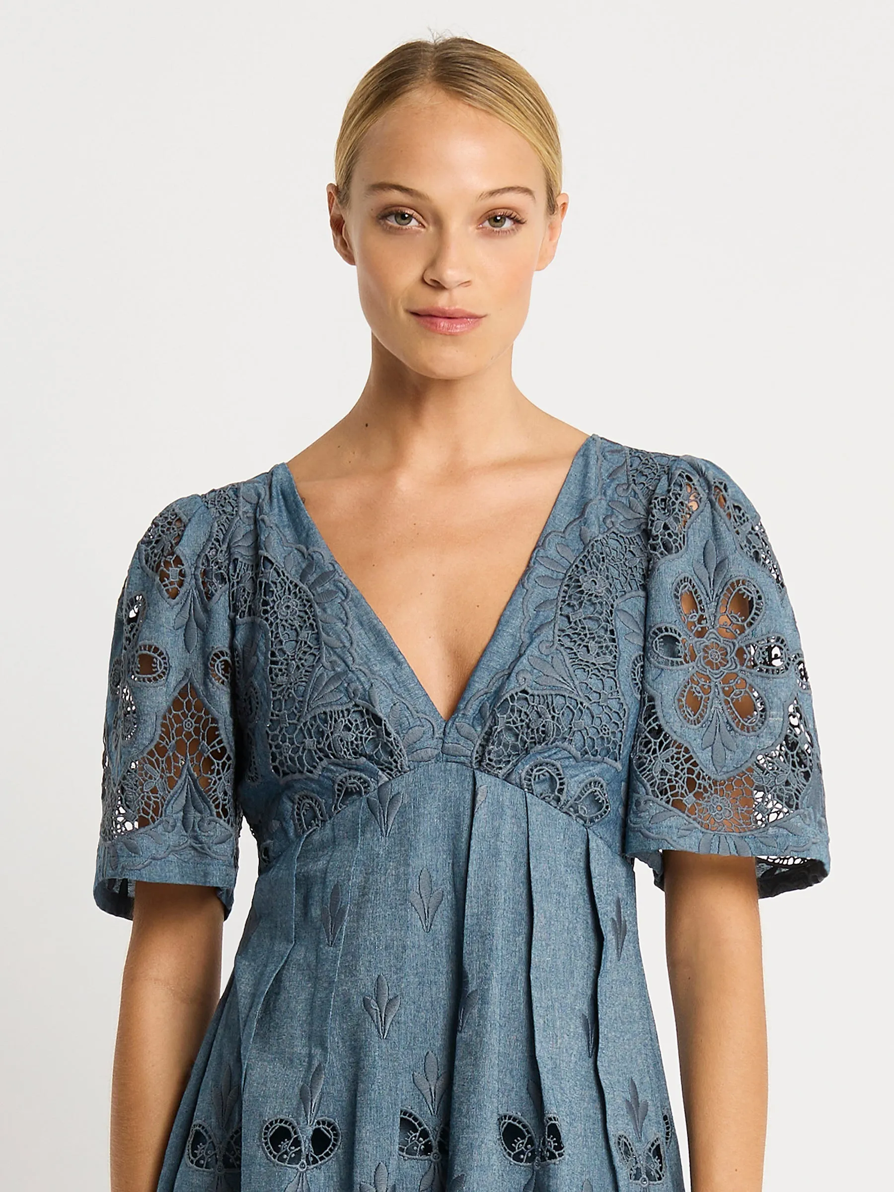 Marina Dress - Light-Denim