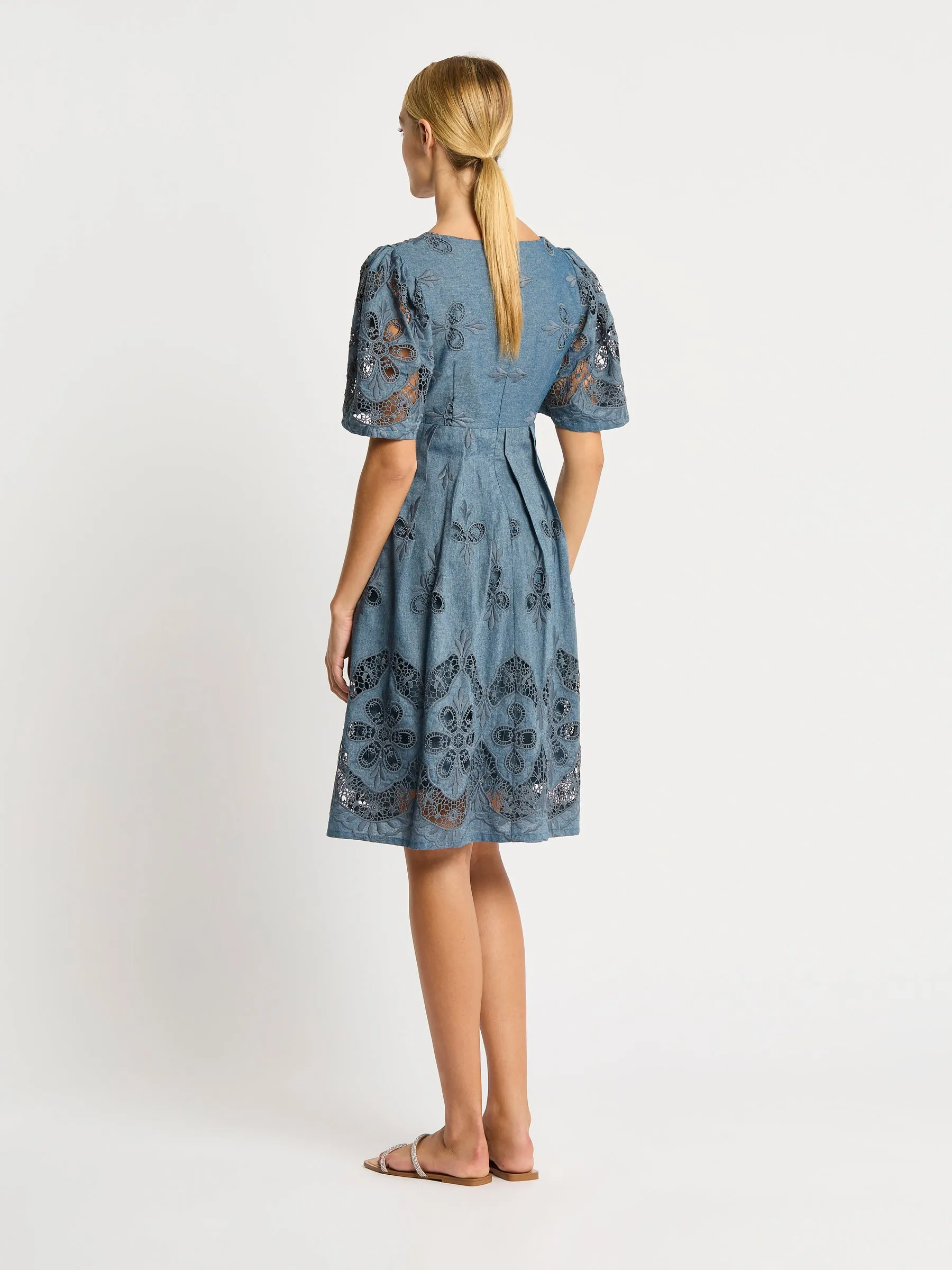 Marina Dress - Light-Denim