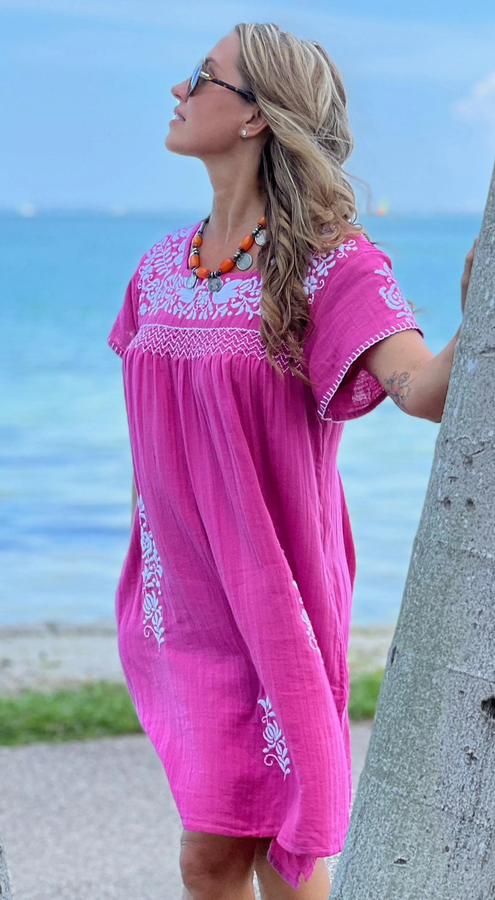 Maya Dress in Rose by Sigrid Olsen