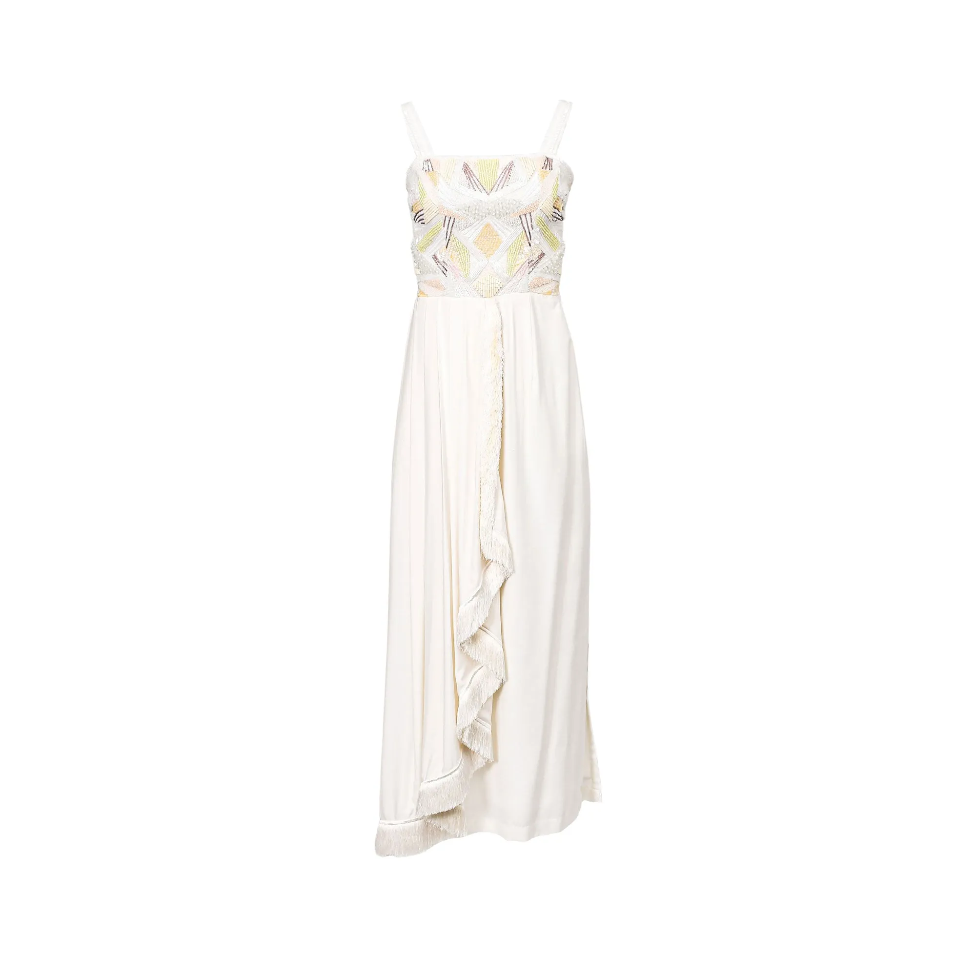 Mijade Fashion Women's White Dress