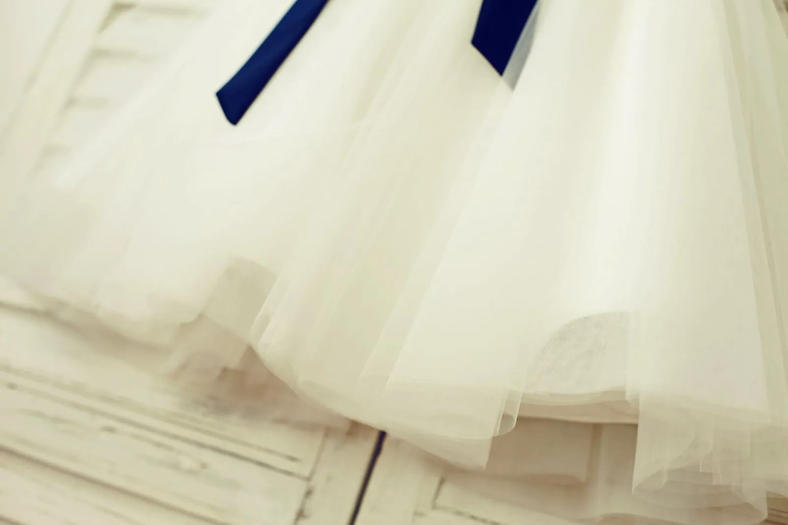 Mint\Pink/Navy/Gold/Royal Sequin Ivory Tulle Flower Girl Dress, Sash