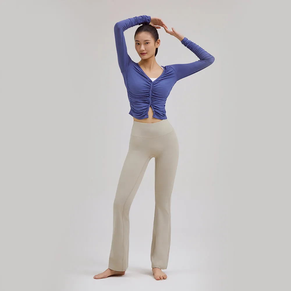 Modal Sustainable Ruched Long Sleeve