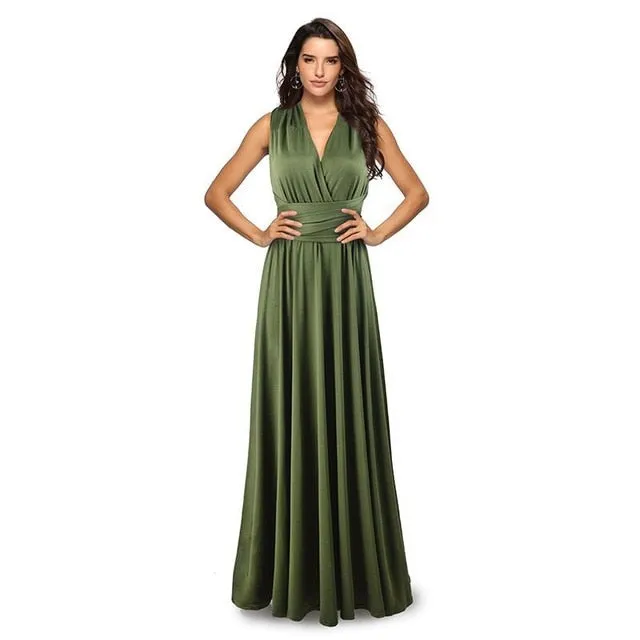 Multiway Wrap Convertible Boho Maxi