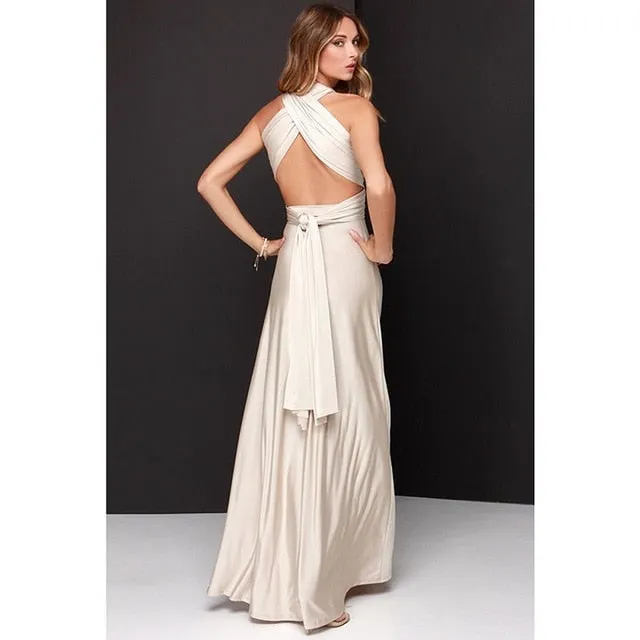 Multiway Wrap Convertible Boho Maxi