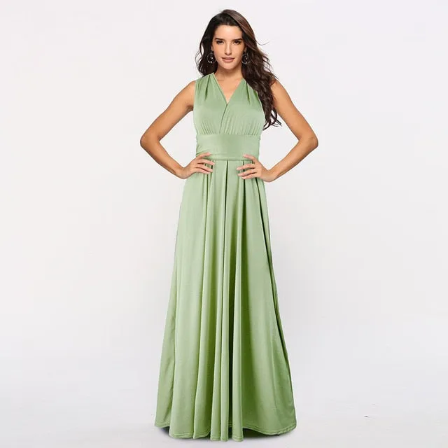 Multiway Wrap Convertible Boho Maxi