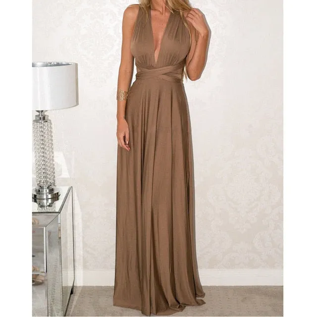 Multiway Wrap Convertible Boho Maxi