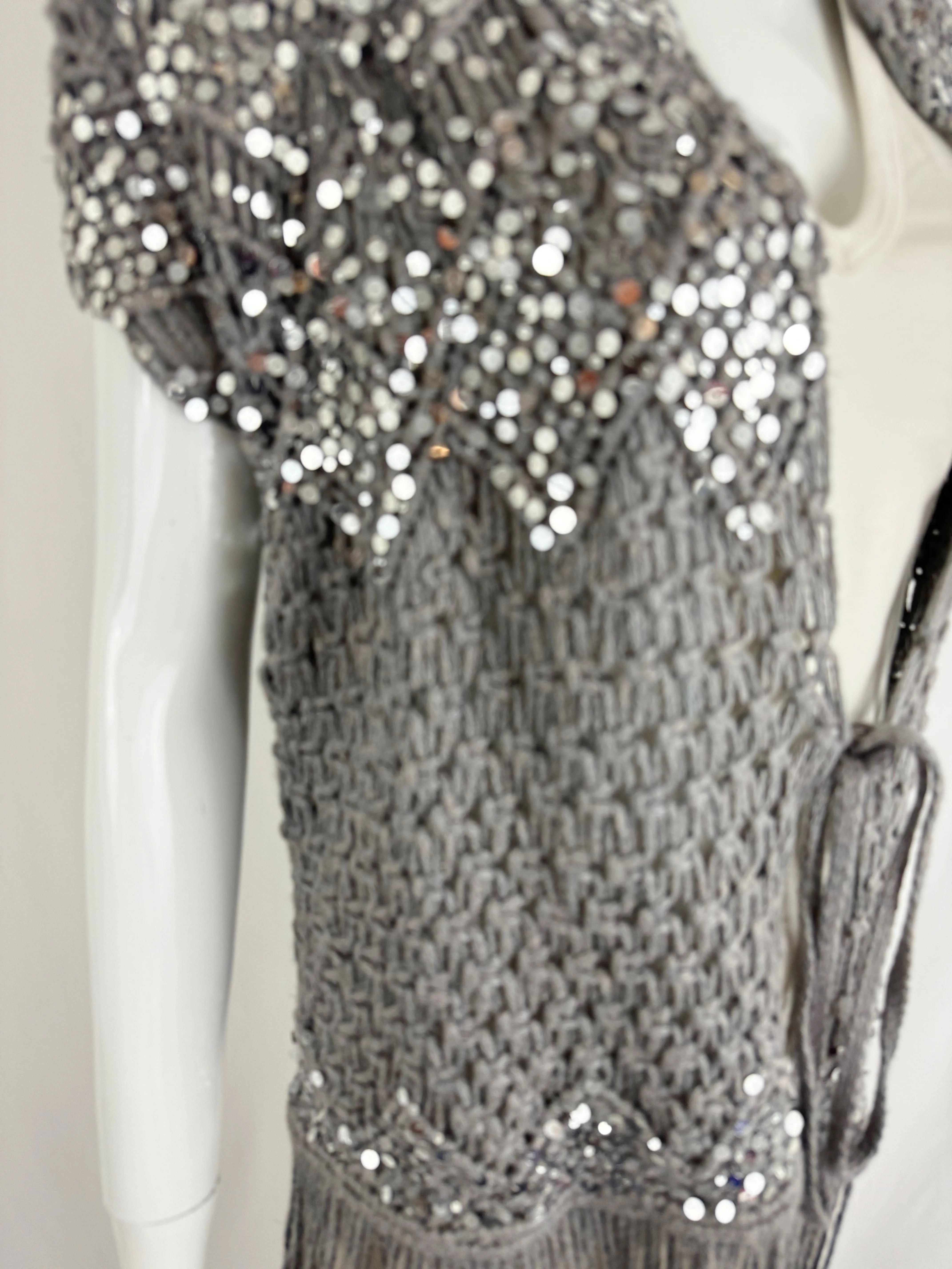 NEW Brunello Cucinelli Sequin Accent Vest Size L