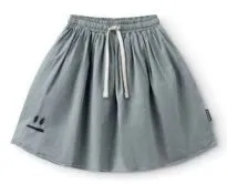 Nununu Feather Skirt in Grey