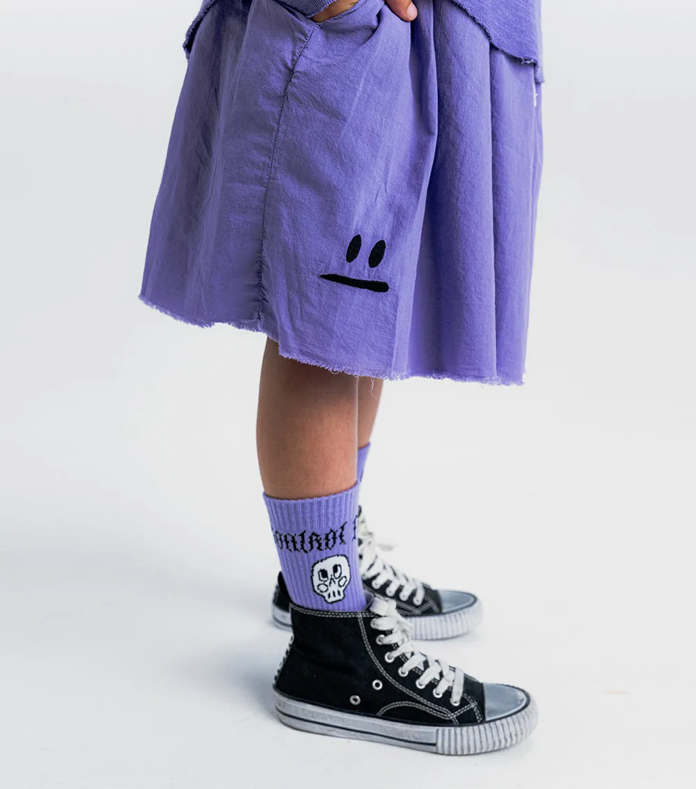 Nununu Feather Skirt in Mauve