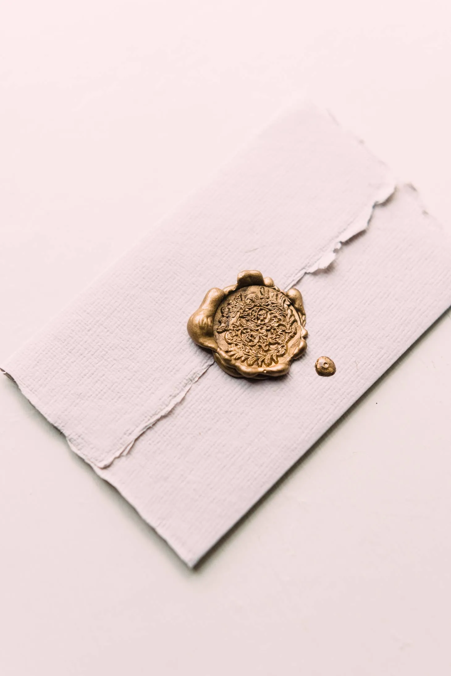 Old World Papers Bespoke Wax-Seal Stamp Set, multiple styles