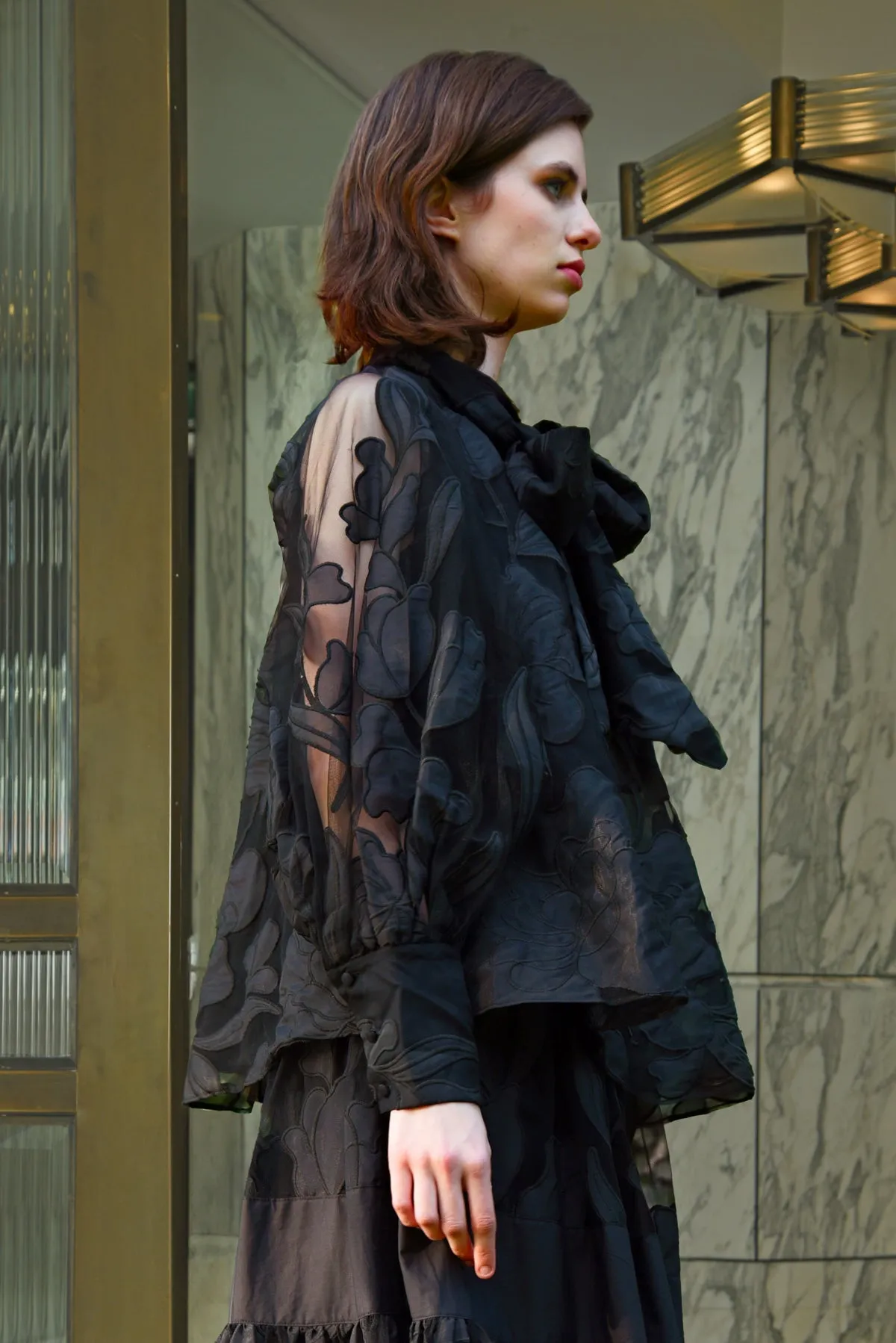 ON A SHEER DAY BLOUSE