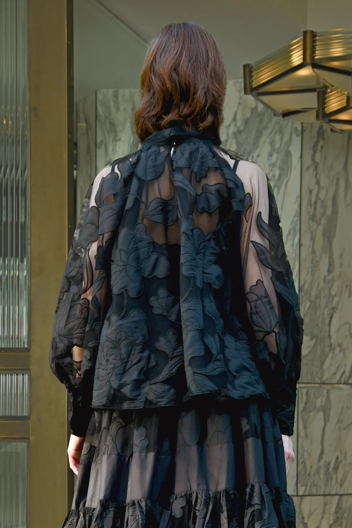 ON A SHEER DAY BLOUSE