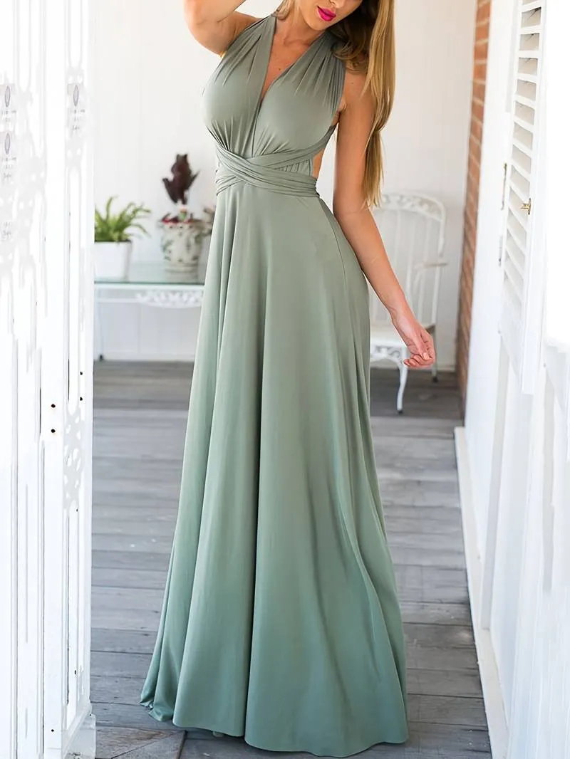 Oprah® | Convertible Maxi Dress