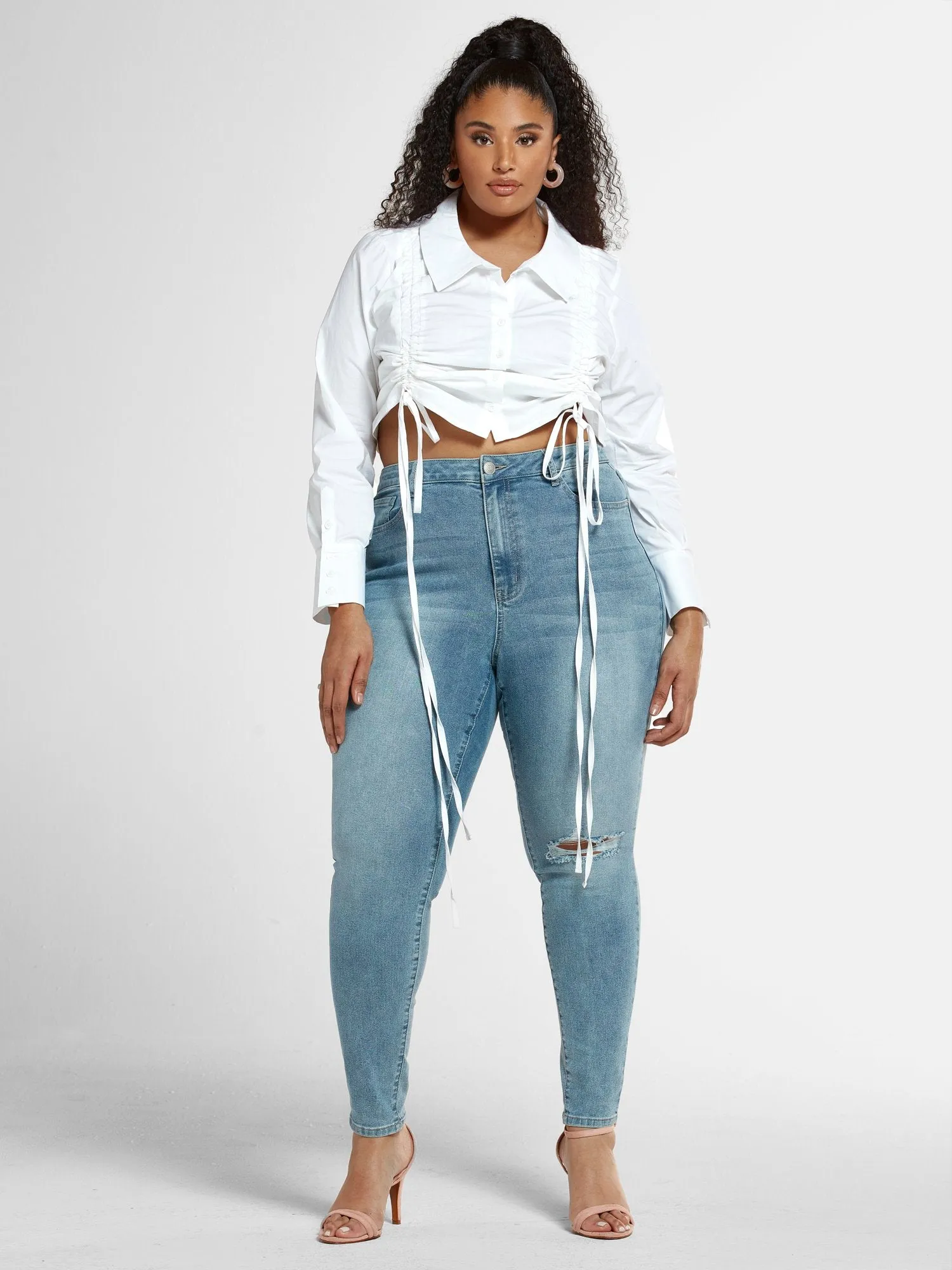 Paige Double Drawstring Shirt