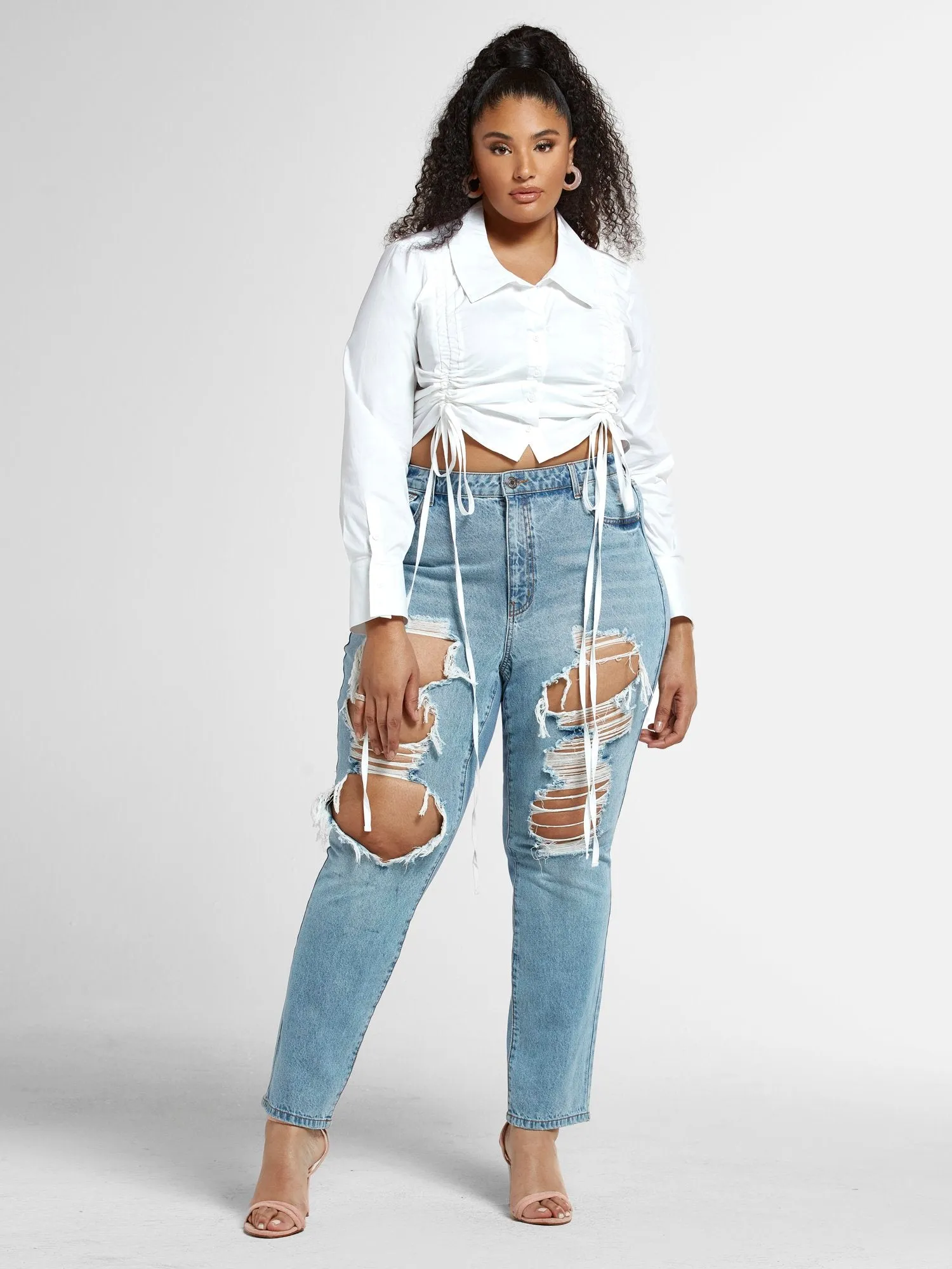 Paige Double Drawstring Shirt