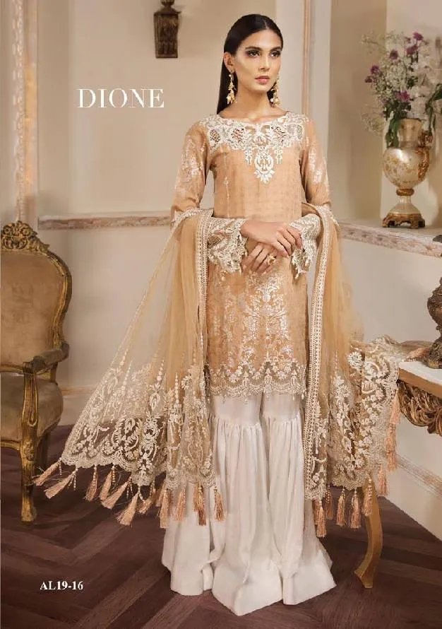 Pakistani Gharara Dress By Anaya Model# L 1777