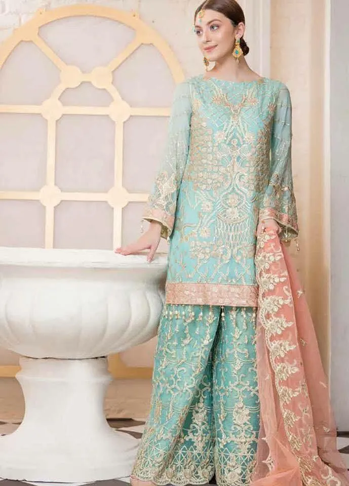 Pakistani Party Wear Dress by Maryum N Maira Model#C 1524