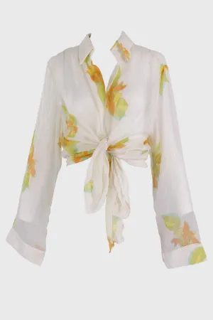 Paraiso Sheer Blouse in Emilia