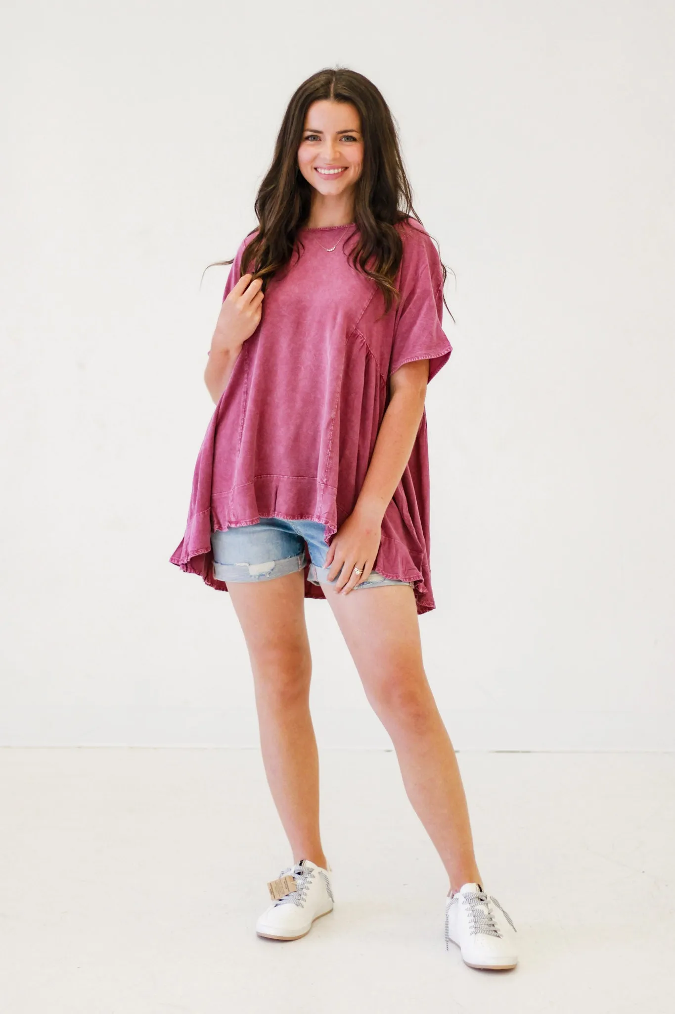 Picnic in the Park Top in Mulberry