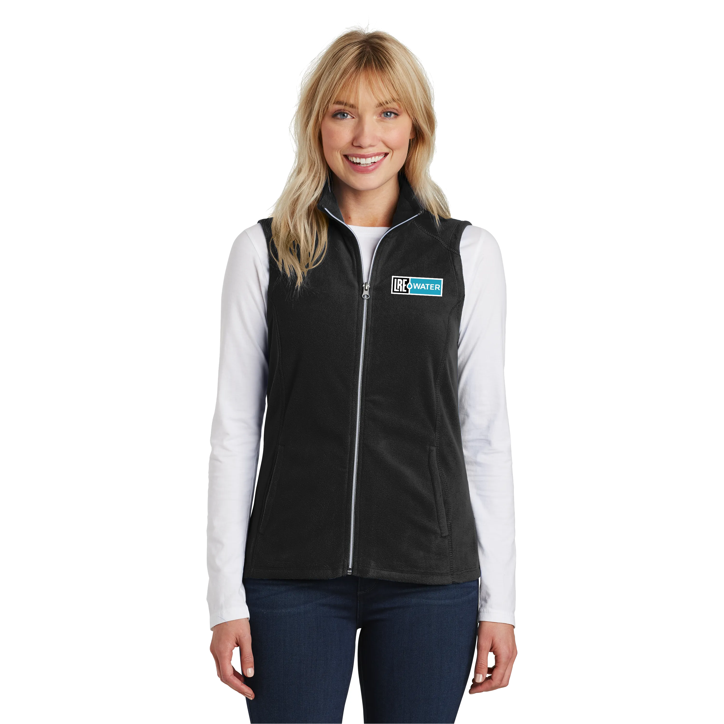 Port Authority - Ladies Microfleece Vest. L226.