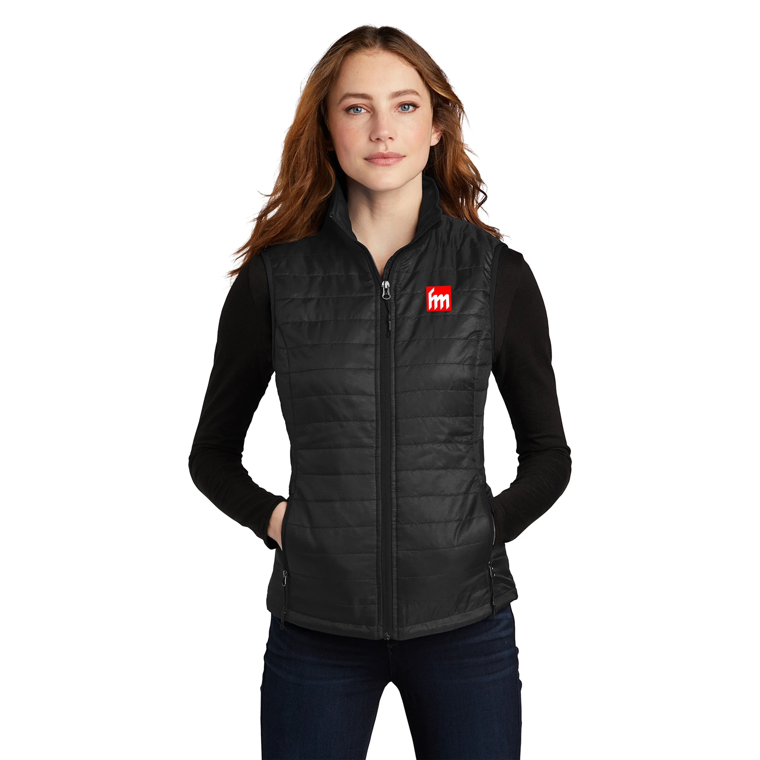 Port Authority - Ladies Packable Puffy Vest. L851.