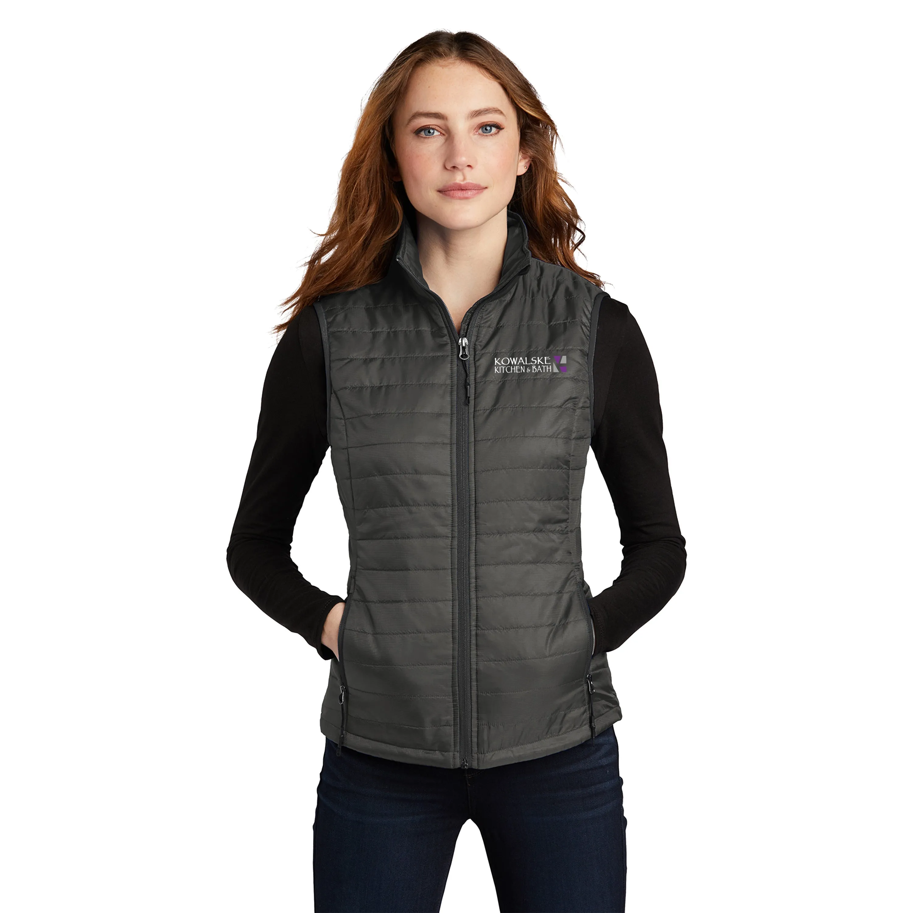 Port Authority - Ladies Packable Puffy Vest. L851.