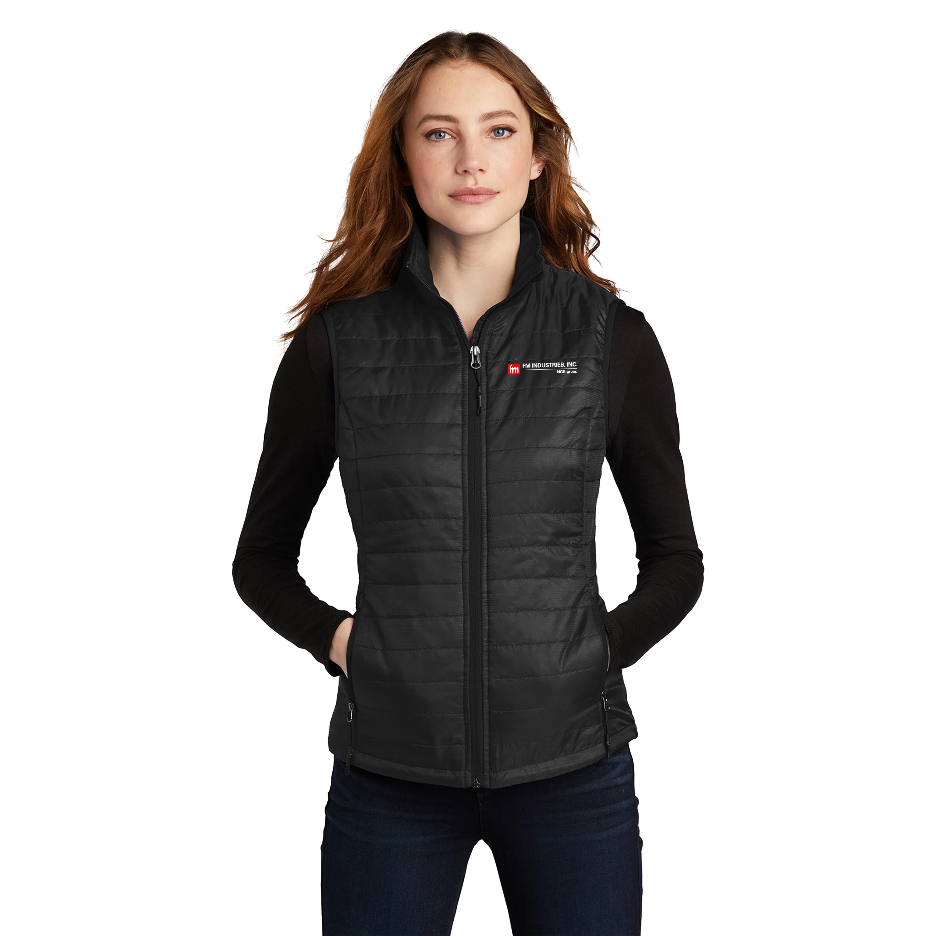 Port Authority - Ladies Packable Puffy Vest. L851.