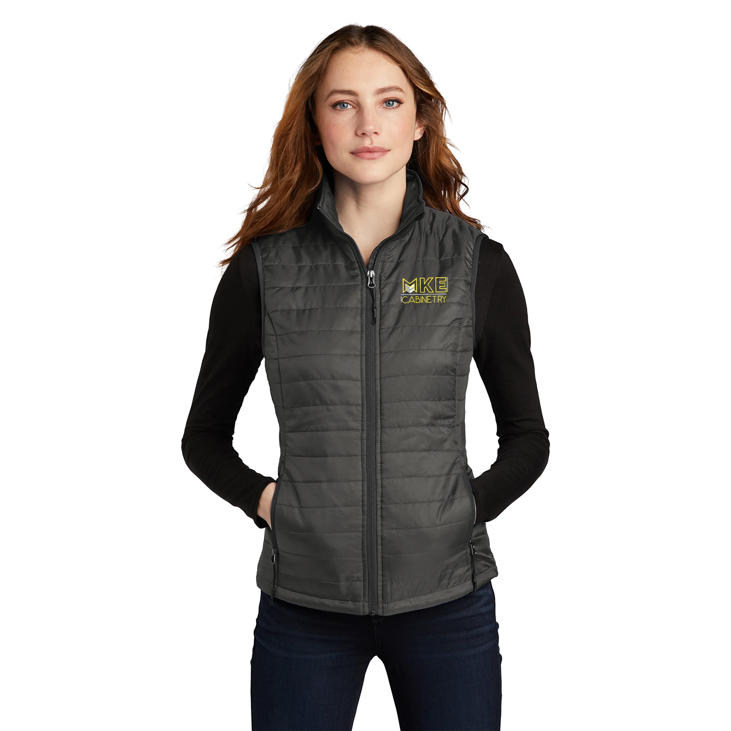Port Authority - Ladies Packable Puffy Vest. L851.