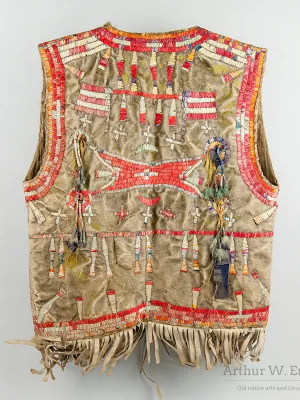 Quilled Mandan Vest