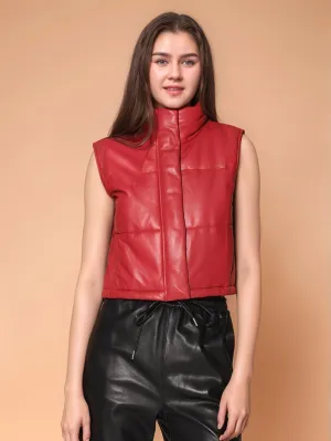 Radiance Bold Leather Heritage Vest