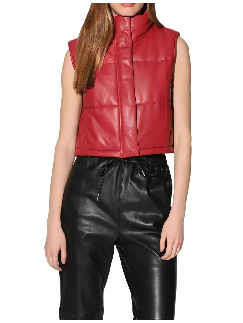 Radiance Bold Leather Heritage Vest