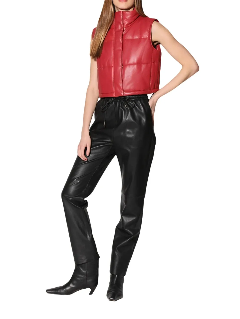 Radiance Bold Leather Heritage Vest