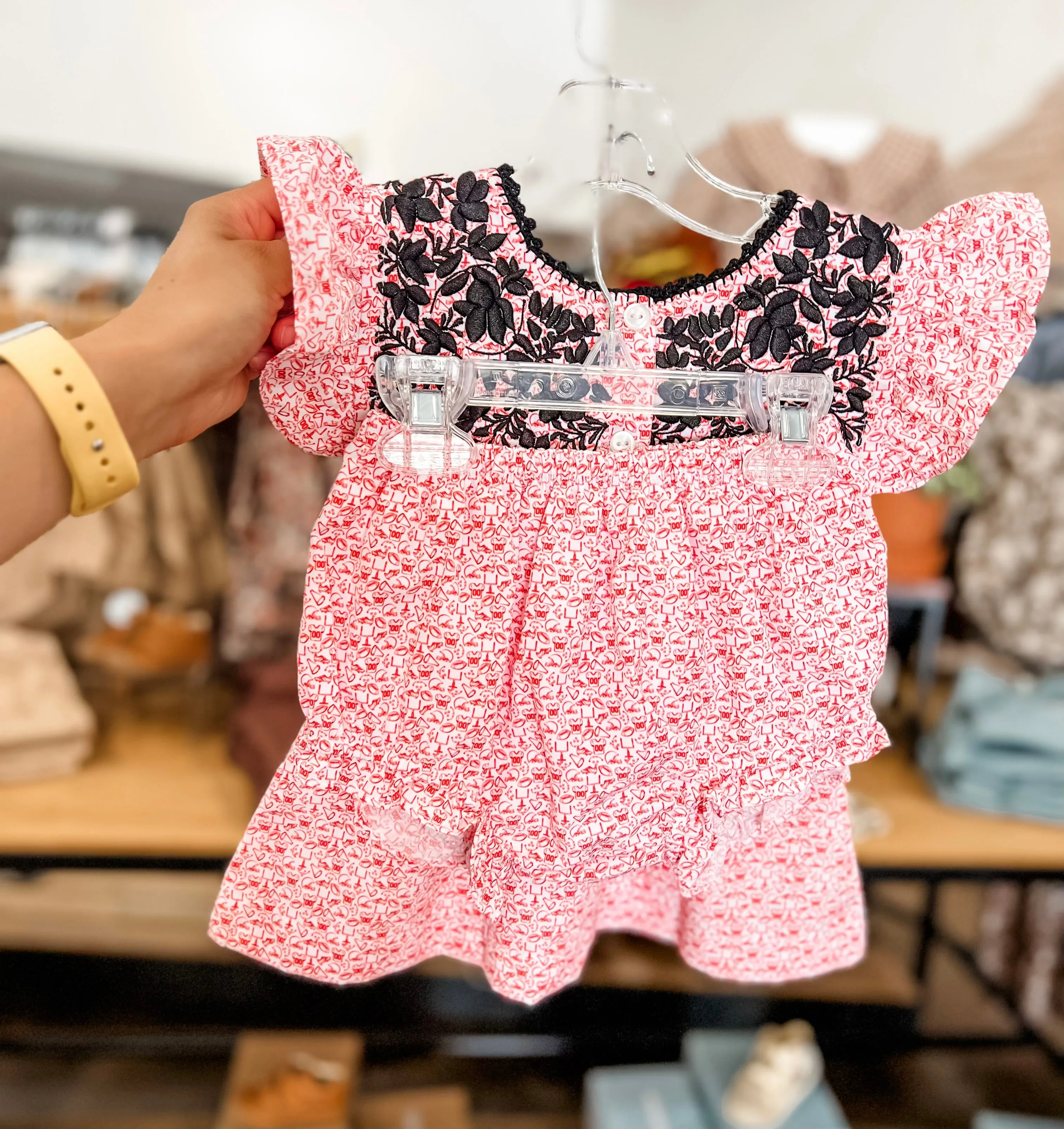 Red    Game Day Bloomer Set || Tailgate Collection