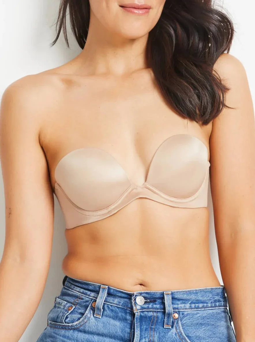 Refined 6-way Low Cut Strapless Bra - Nude