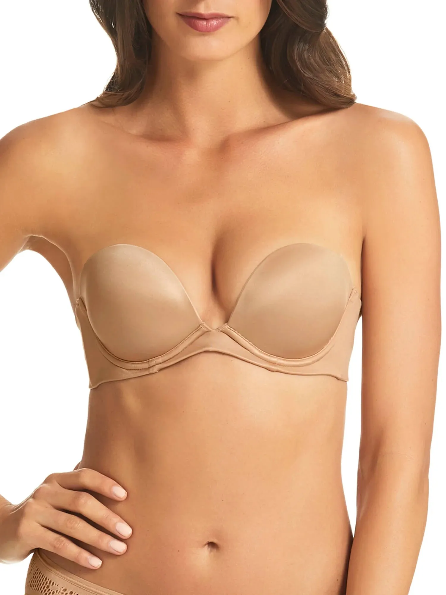 Refined 6-way Low Cut Strapless Bra - Nude