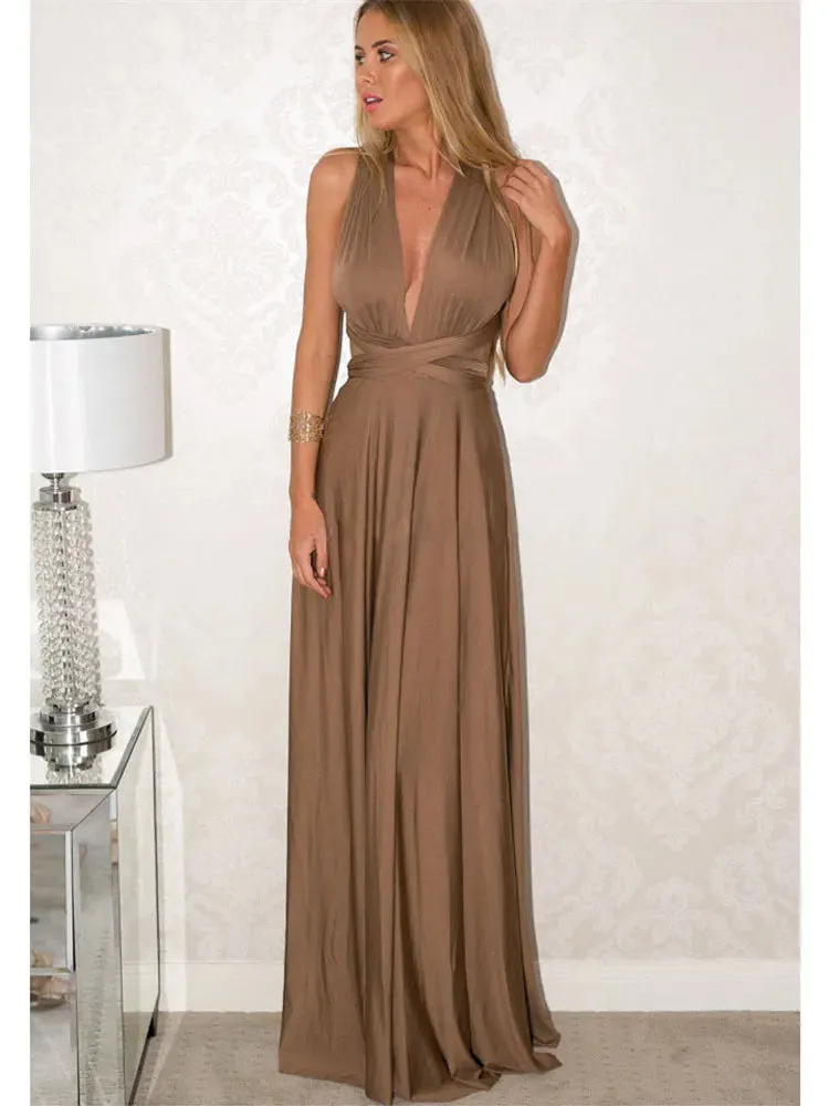 Sexy Women Boho Maxi Club Dress