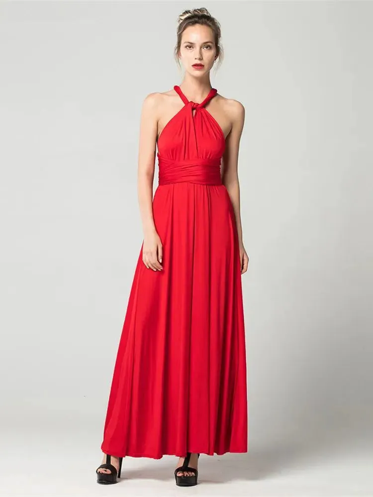 Sexy Women Boho Maxi Club Dress