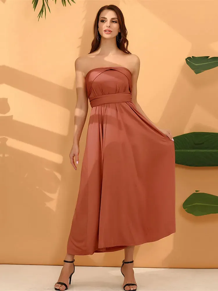 Sexy Women Boho Maxi Club Dress