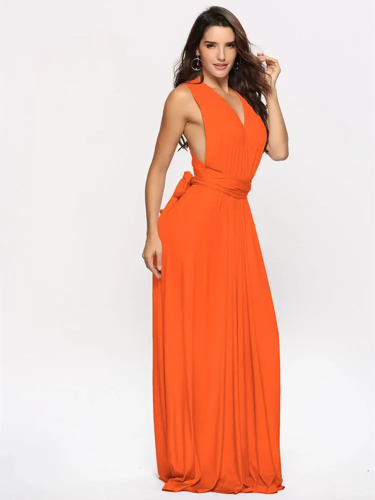 Sexy Women Boho Maxi Club Dress