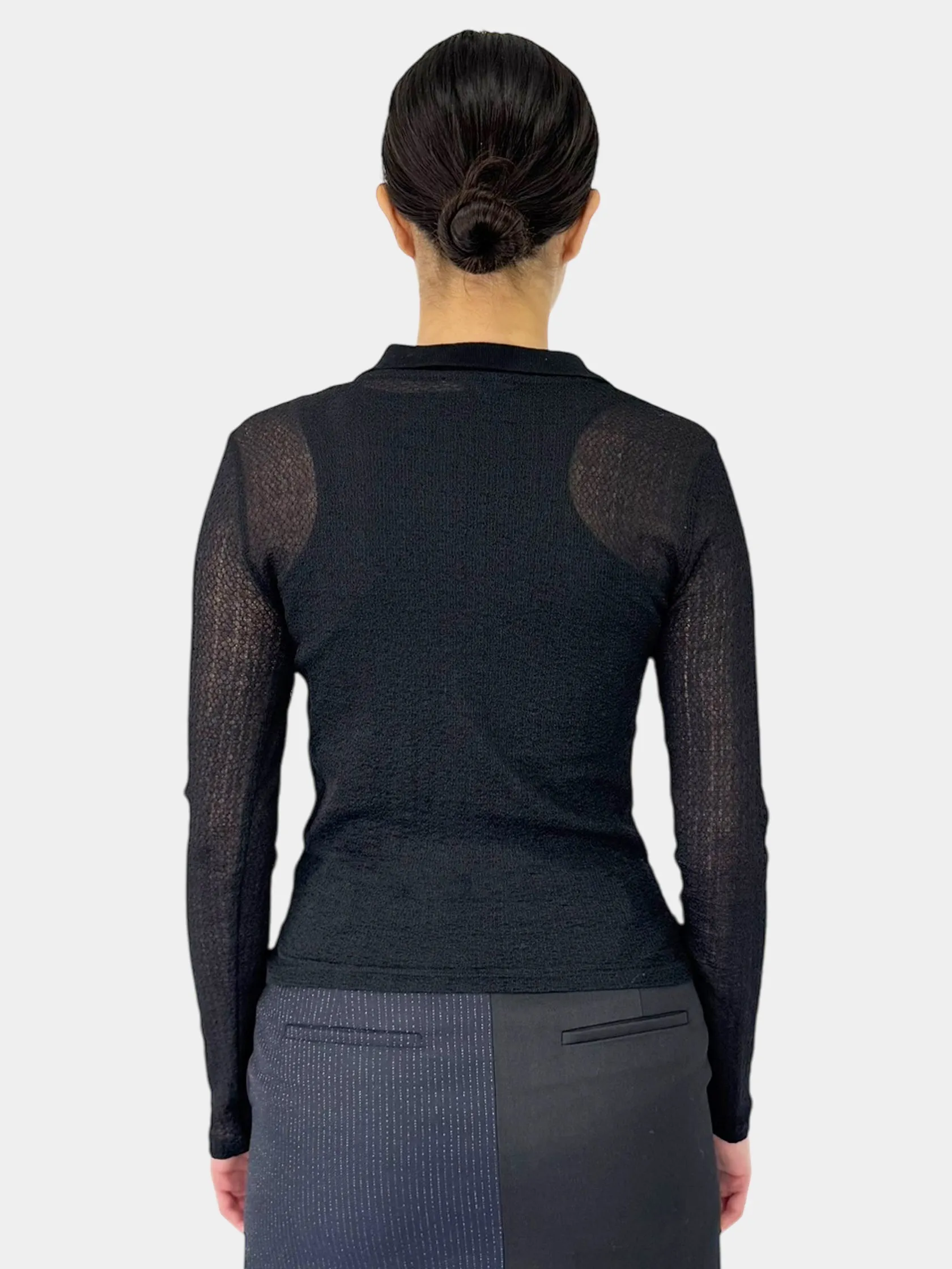 Sheer Knit Top