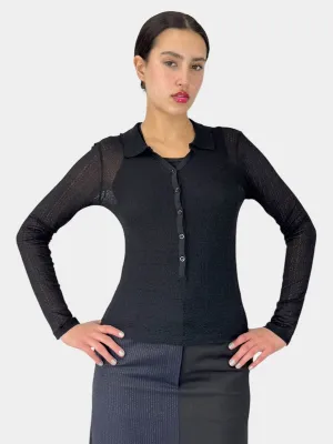 Sheer Knit Top