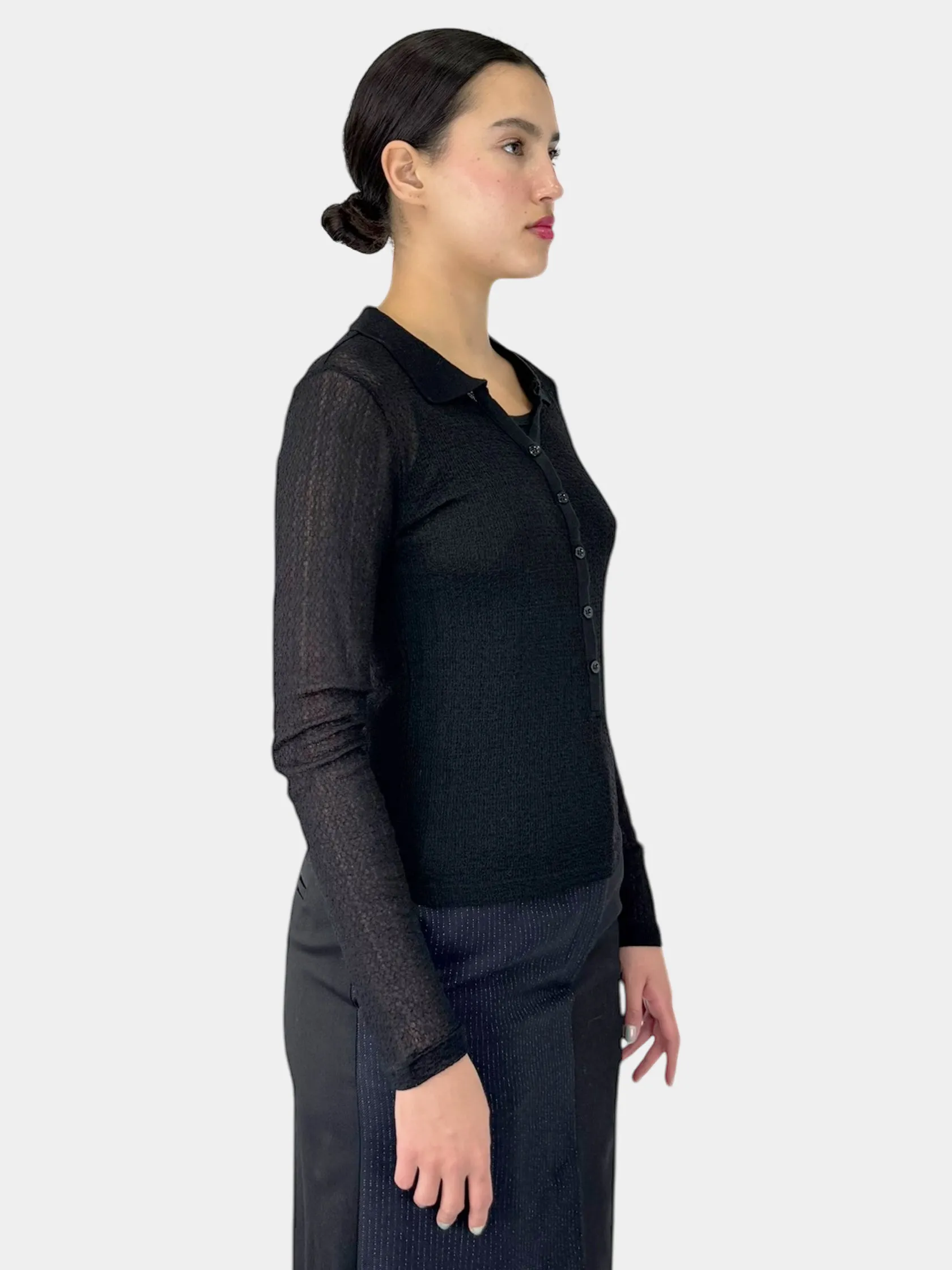Sheer Knit Top