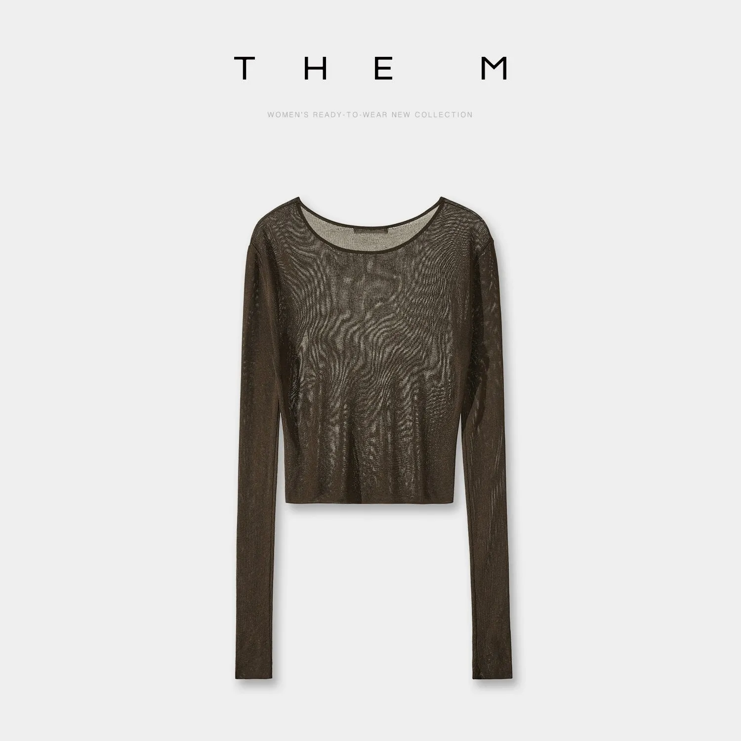 Sheer Knitted Top