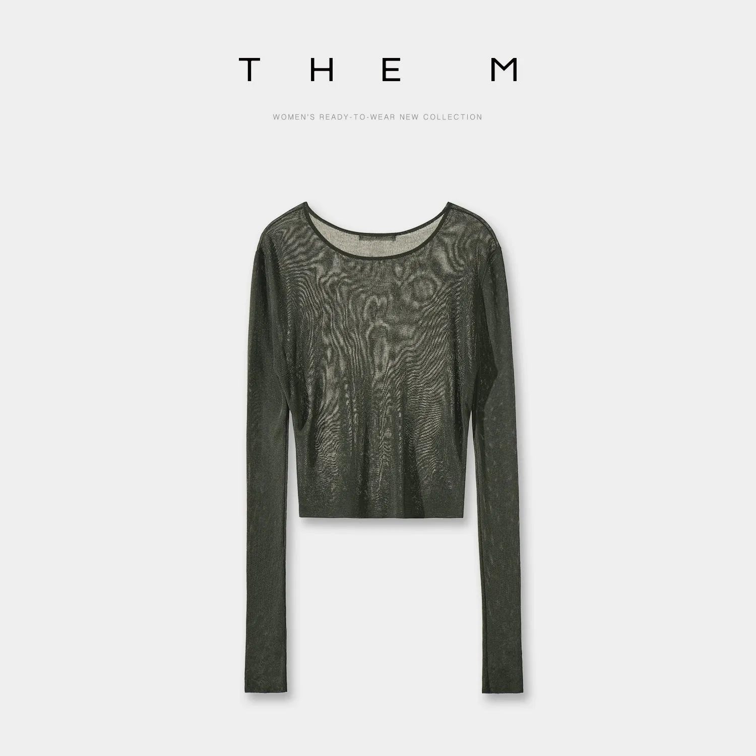 Sheer Knitted Top